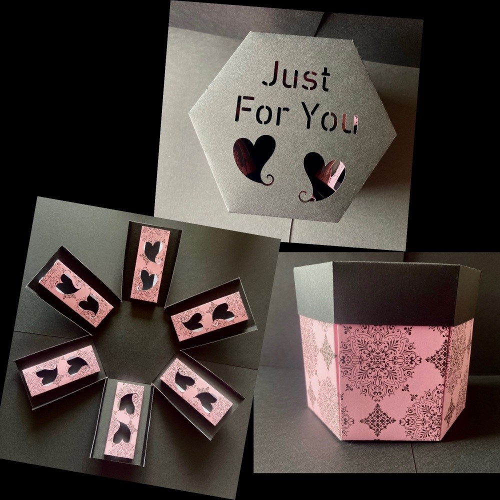 &rsquo;Just for You&rsquo; Exploding Box (Female Version) (Made to Order)