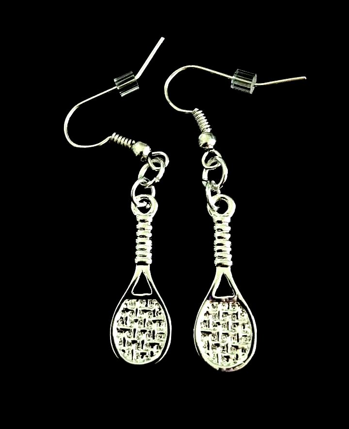 *No.138 Tennis Racket Earrings