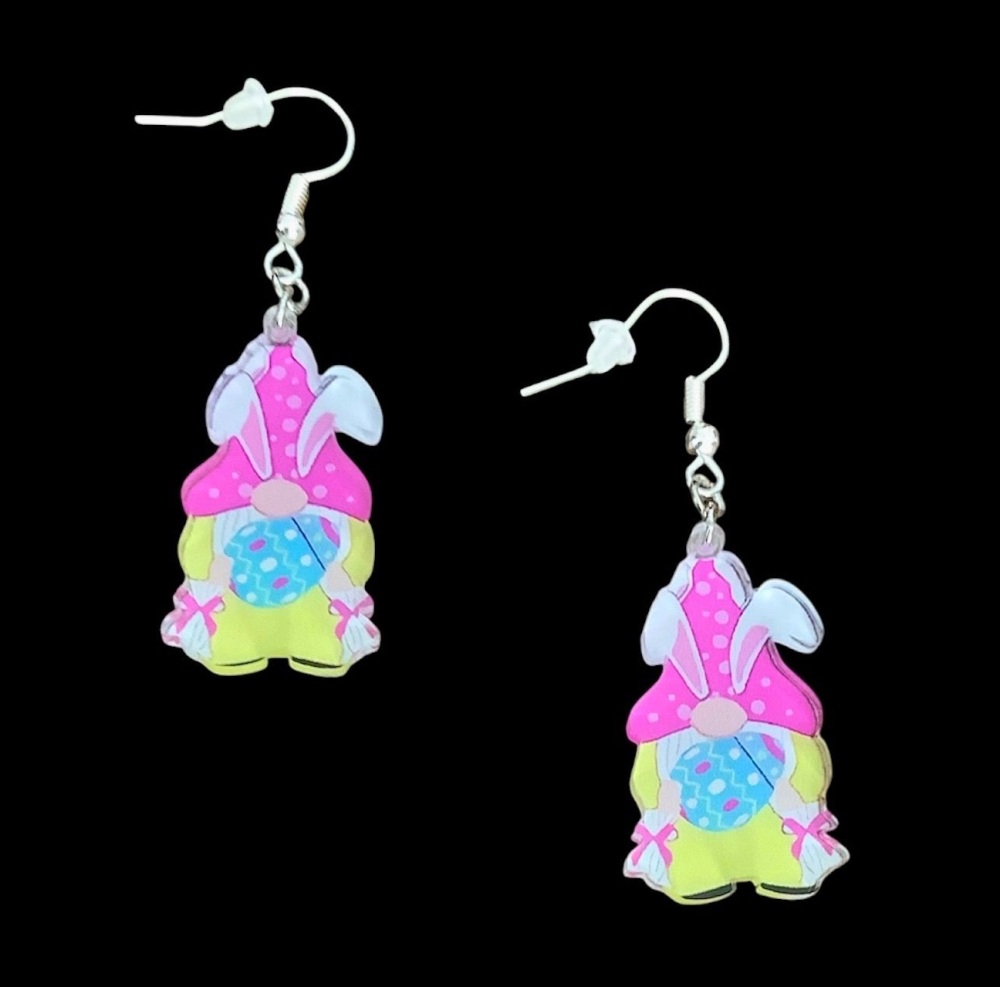 *Easter Themed Gnome/Gonk Earrings
