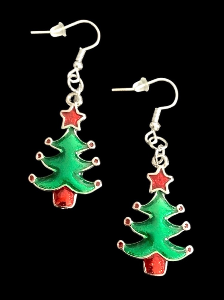 *Christmas Tree Earrings