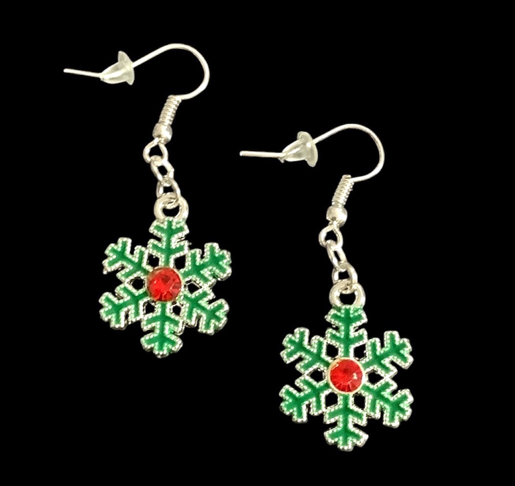 *Snowflake Earrings