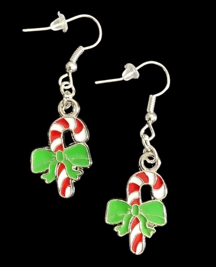 *Candy Cane Earrings
