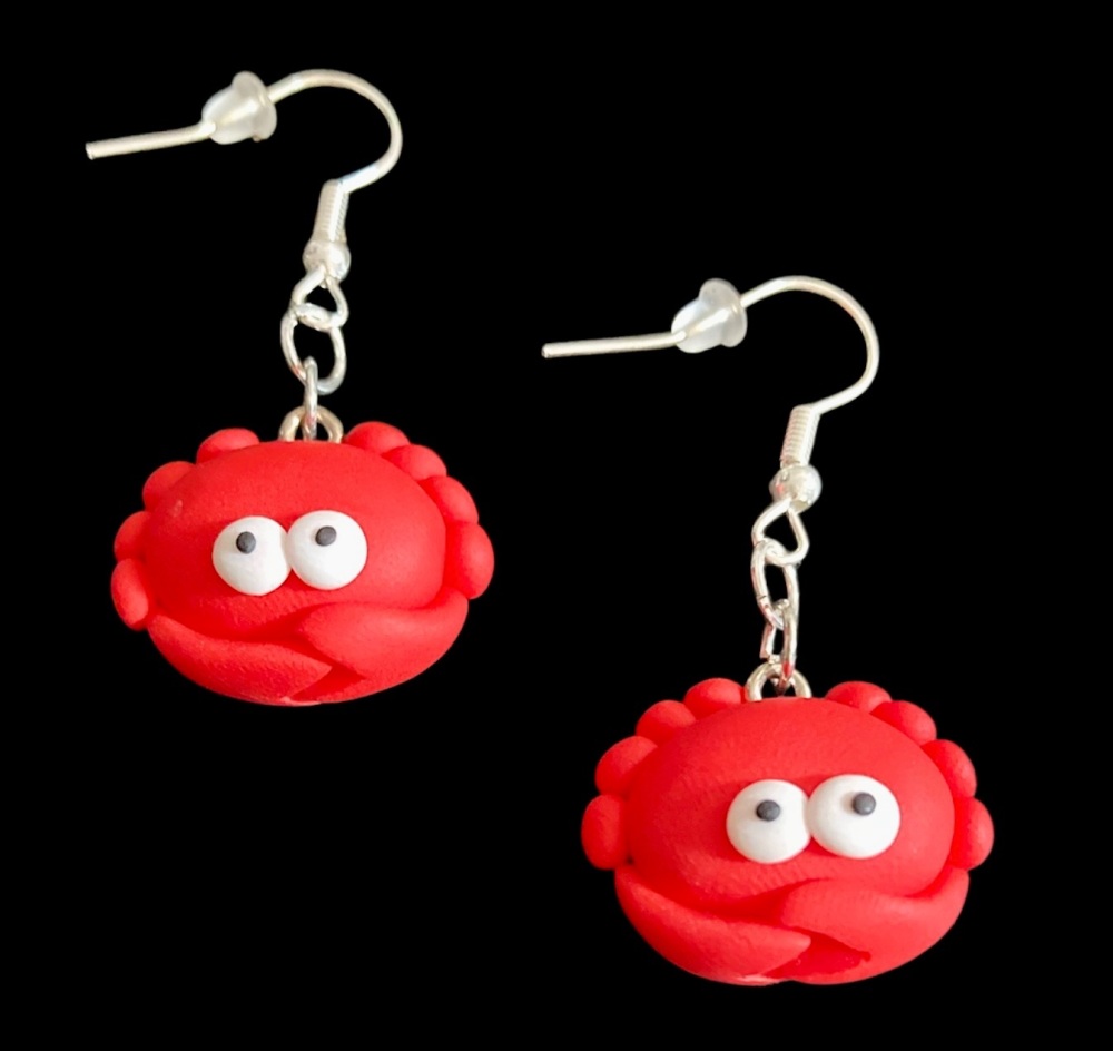 *Crab Earrings
