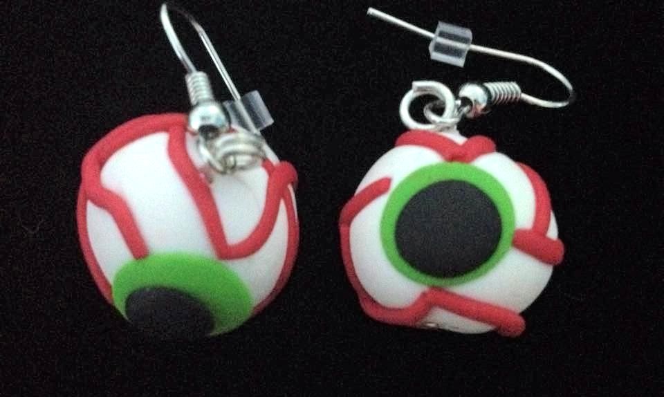 *No.882 Eyeball Earrings