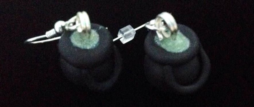 *No.878 Mini Witches Cauldron Earrings