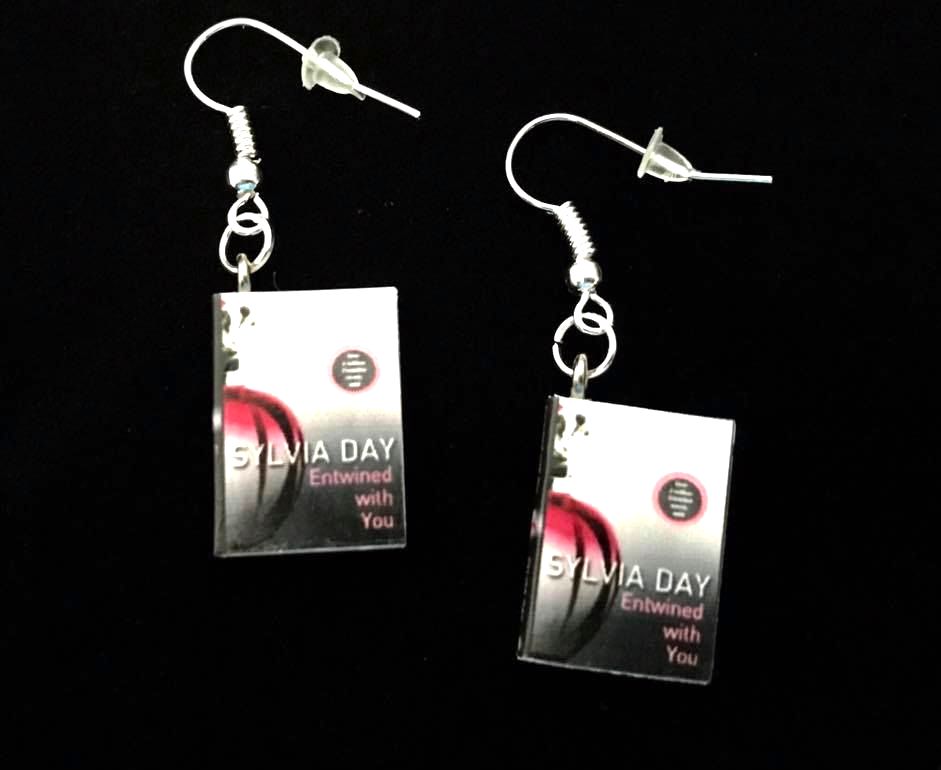 *No.478 Entwined with You Mini Book Earrings