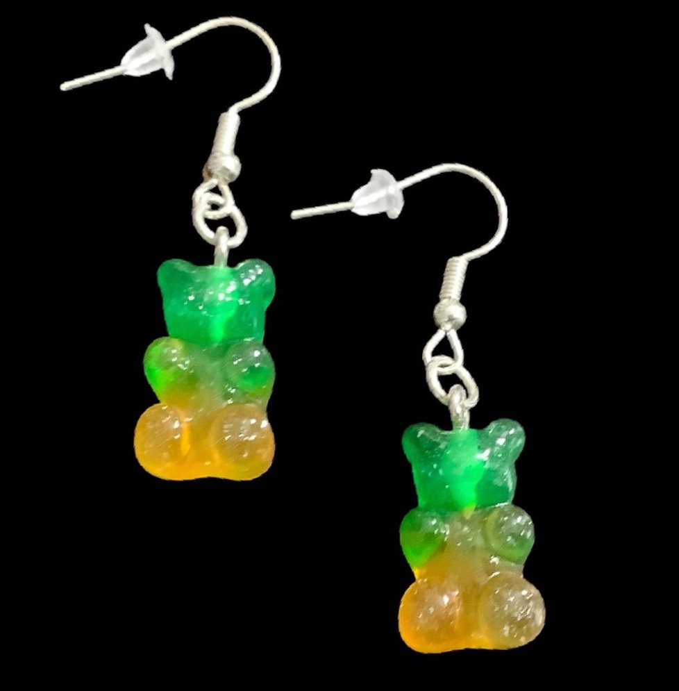 Multicoloured Gummi Bear Earrings