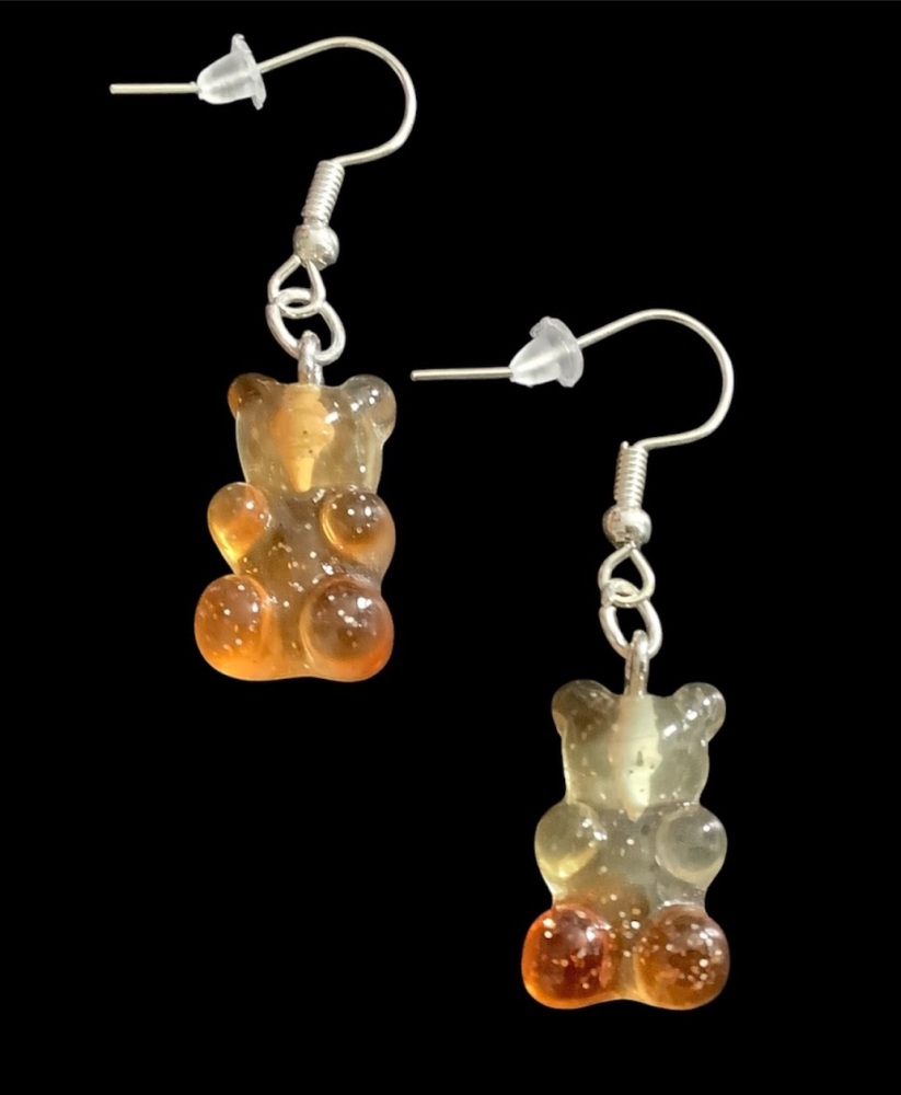 Multicoloured Gummi Bear Earrings