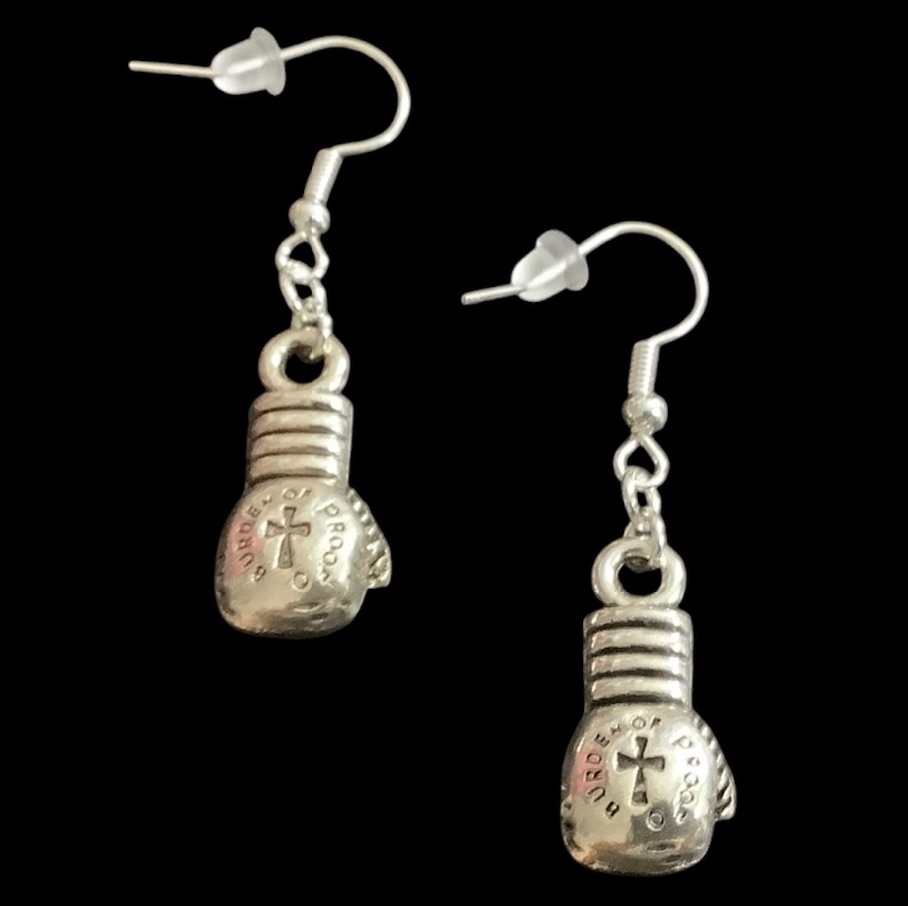 *3D Boxing Glove Earrings