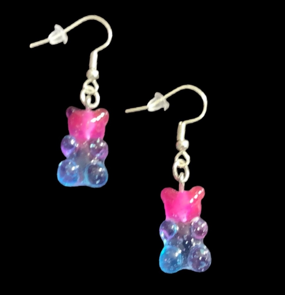 Multicoloured Gummi Bear Earrings