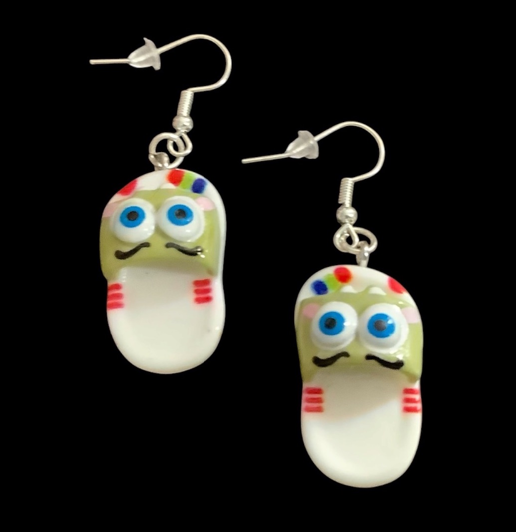 *3D Croc Earrings