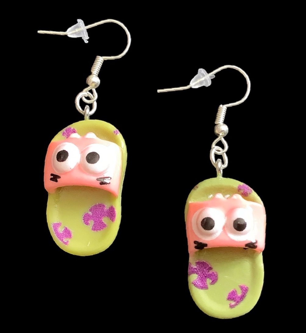 *3D Croc Earrings