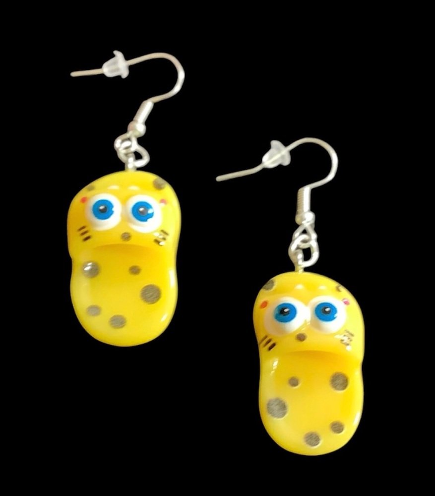 *3D Croc Earrings