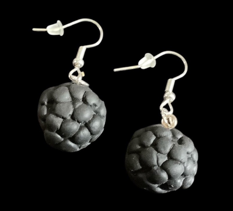*Blackberry Earrings