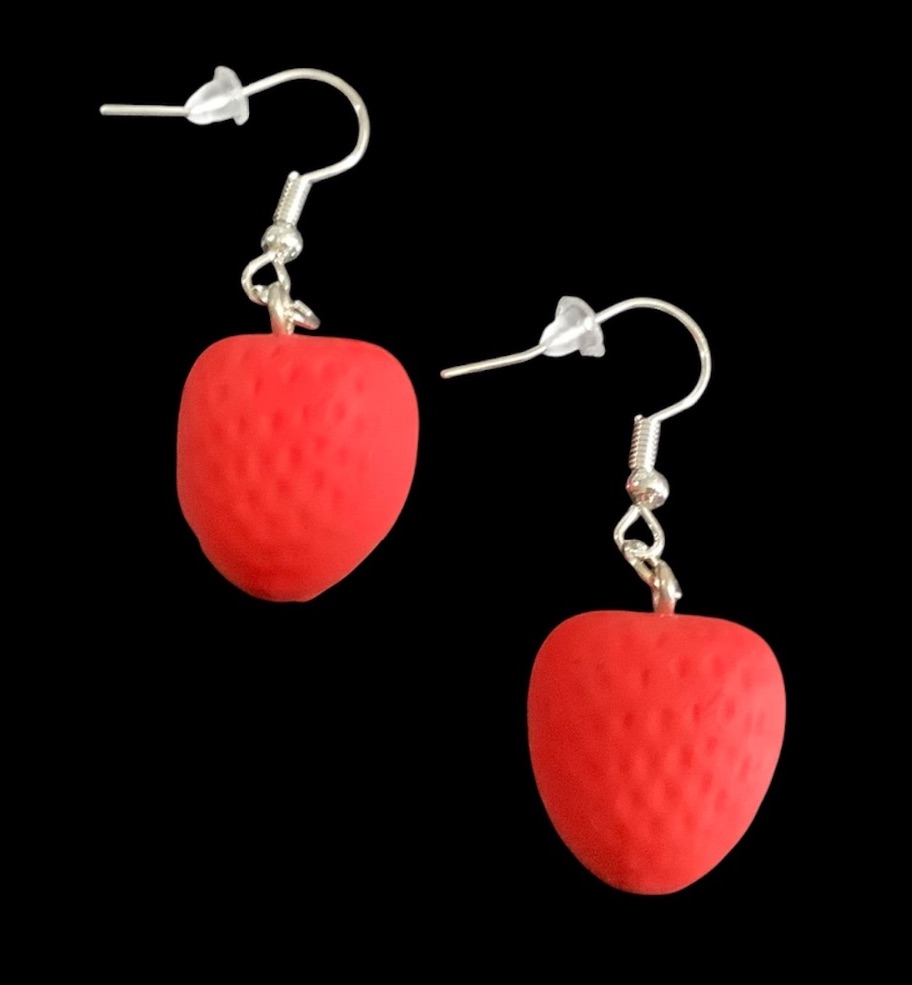*Strawberry Earrings