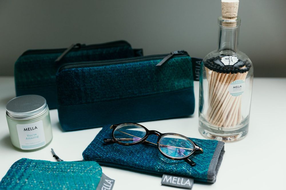 Shetland Tweed Regular Glasses Case