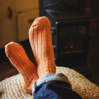 Warm and Cosy Alpaca Socks