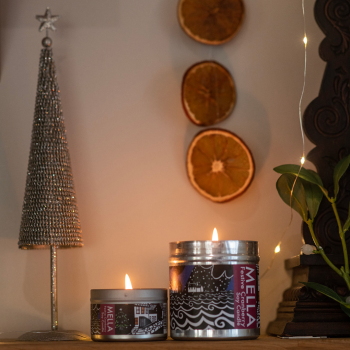 Festive Cranberry Large Soy Wax Candle
