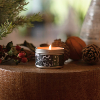 Christmas Tree Soy Wax Travel Candle