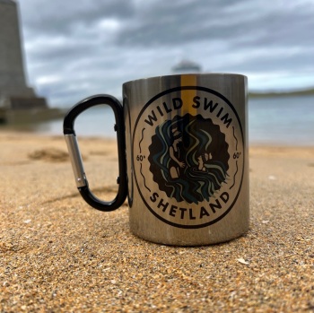 Adventure Carabiner Mug - Wild Swim Shetland