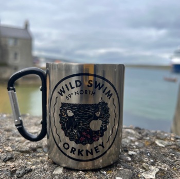 Adventure Carabiner Mug - Wild Swim Orkney