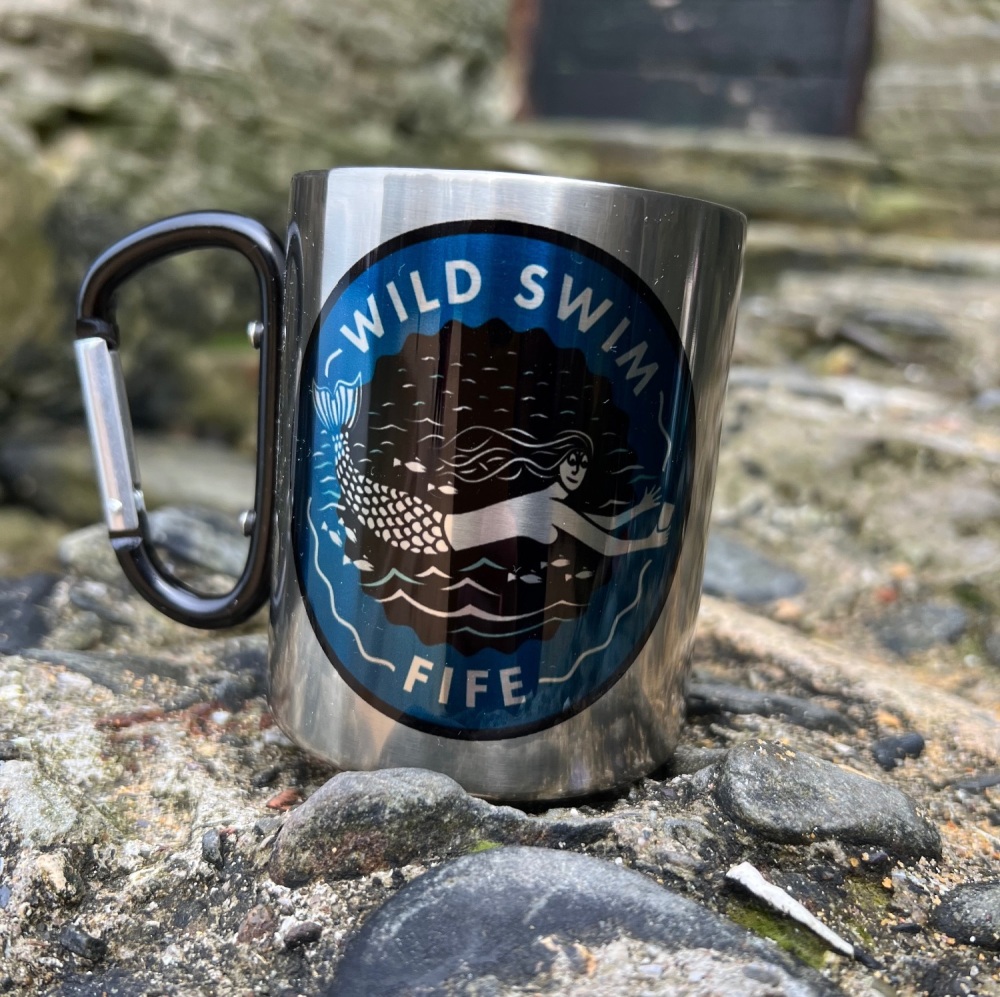 Adventure Carabiner Mug - Wild Swim Fife