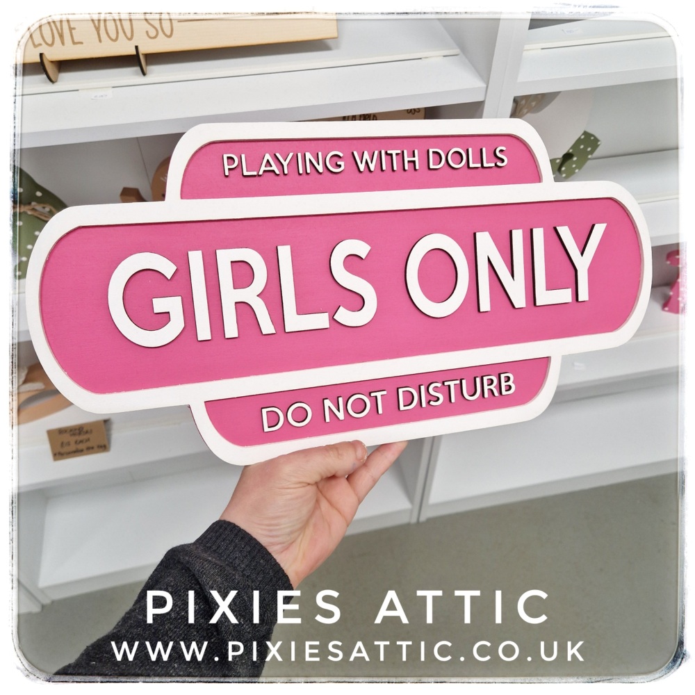 Girls Only - Playing with Dolls