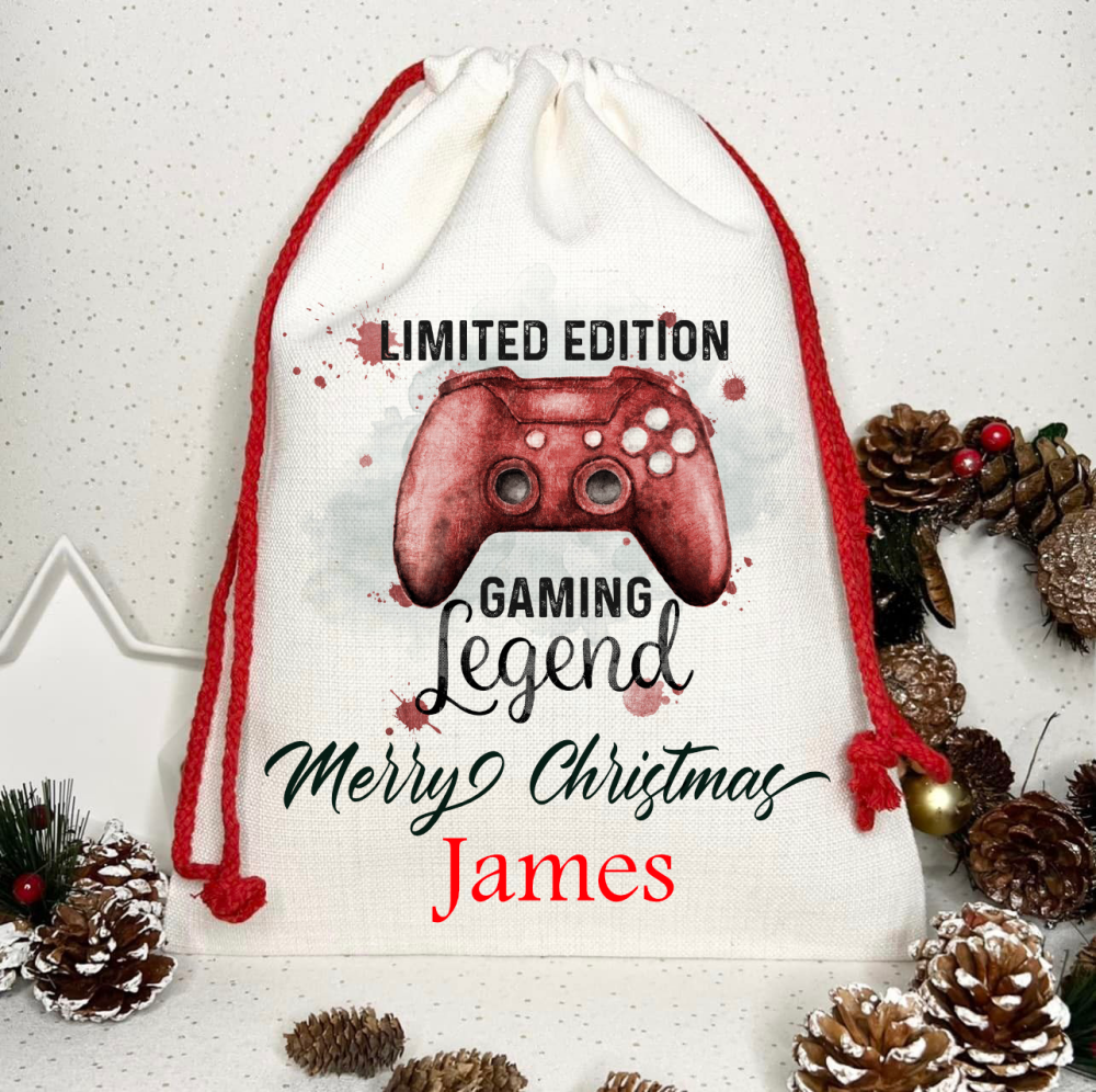 Gaming legend Christmas sack
