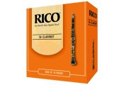 Rico Bb Clarinet Reeds Strength 2 - Pack of 10 Orange