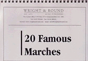 20 Famous Marches for Brass Band - Bass Trombone (Bass Clef)