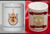 Band Logo Mugs x 6