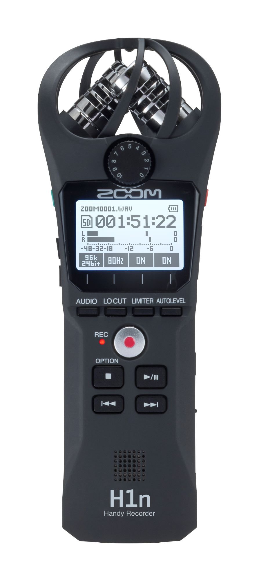 Zoom H1n Recorder, Black
