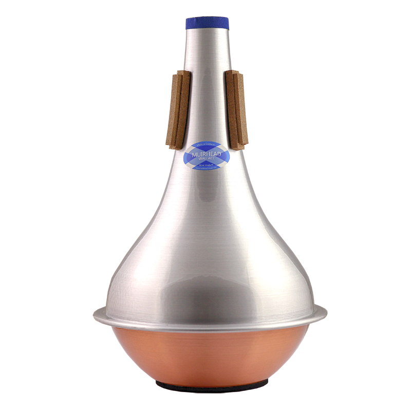 Wallace Bass Trombone Straight Mute with Copper Bottom