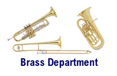 Brass Department Button