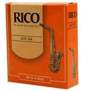 Rico Alto Saxophone Reeds - Box of 10 ~ Size 2