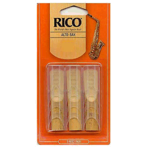 Rico Alto Saxophone Reeds - Pack of 3 ~ Size 2.5