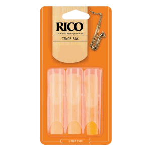 Rico Tenor Saxophone Reeds - Pack of 3 ~ Size 1.5