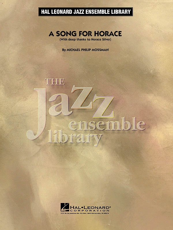 A Song For Horace - Score Only