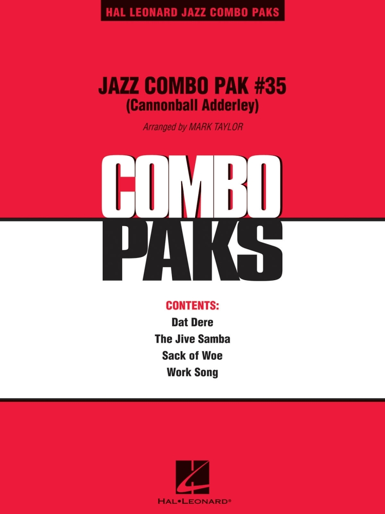 Jazz Combo Pack #35 (Cannonball Adderley) - Score Only