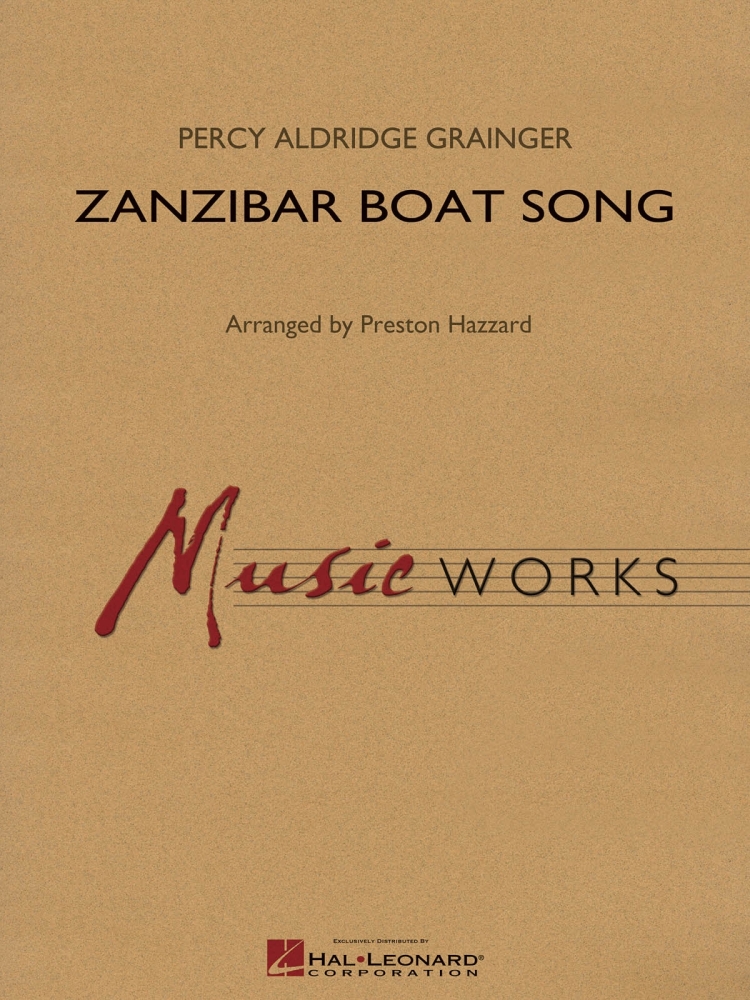 Zanzibar Boat Song - Score Only