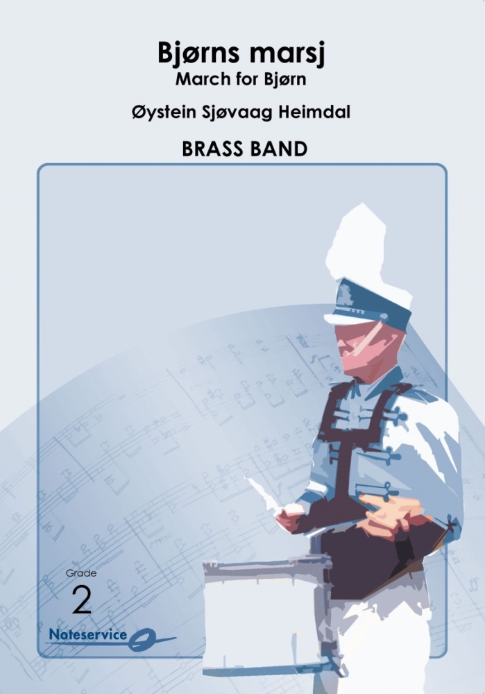 BjÃƒÂ¸rns marsj  --  -- Brass Band - Set (Score & Parts)
