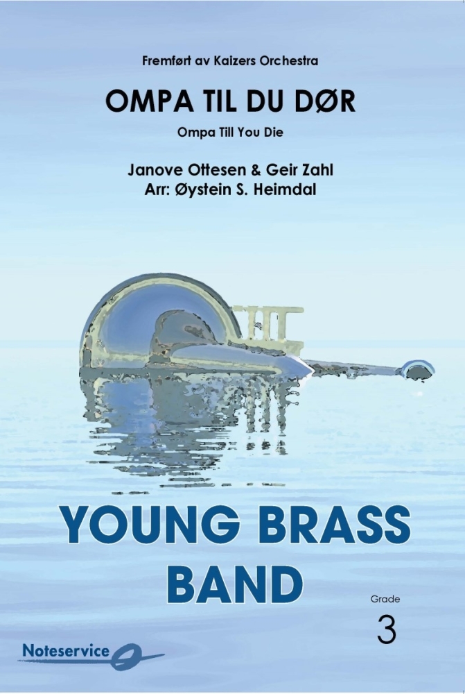 Ompa til du dÃƒÂ¸r  --  -- Brass Band - Set (Score & Parts)