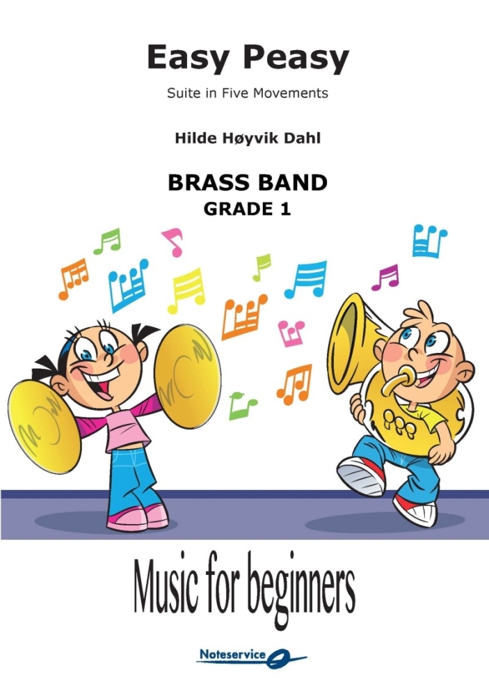 Easy Peasy  --  -- Brass Band - Set (Score & Parts)