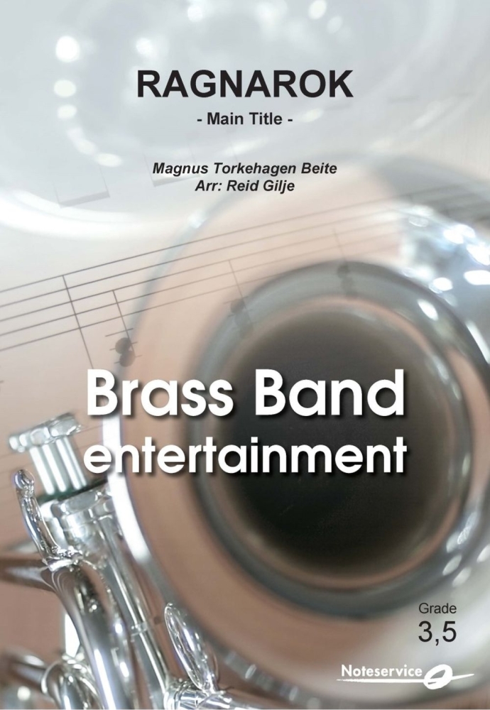 Ragnarok Main Title  --  -- Brass Band - Set (Score & Parts)