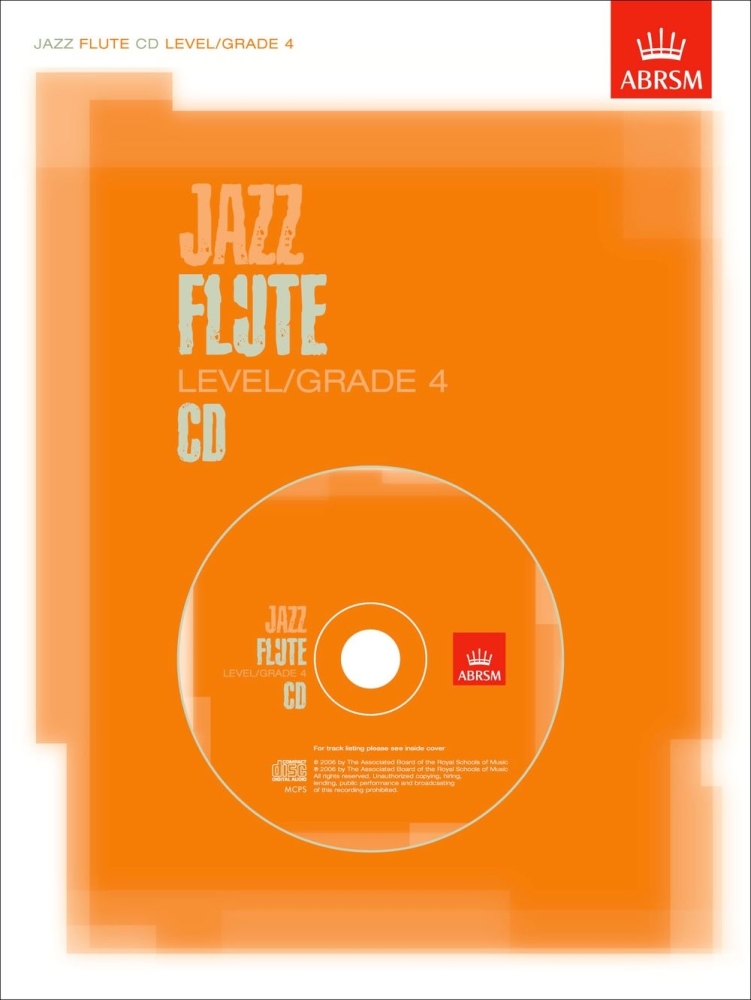 Jazz Flute CD Level/Grade 4 - CD Only