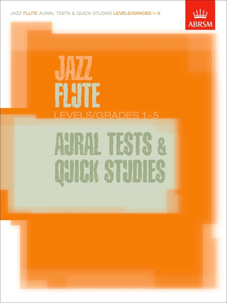 Jazz Flute Aural Tests and Quick Studies - Book Only