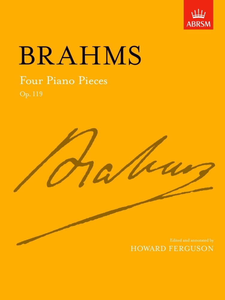 Four Piano Pieces Op.119 - Book Only