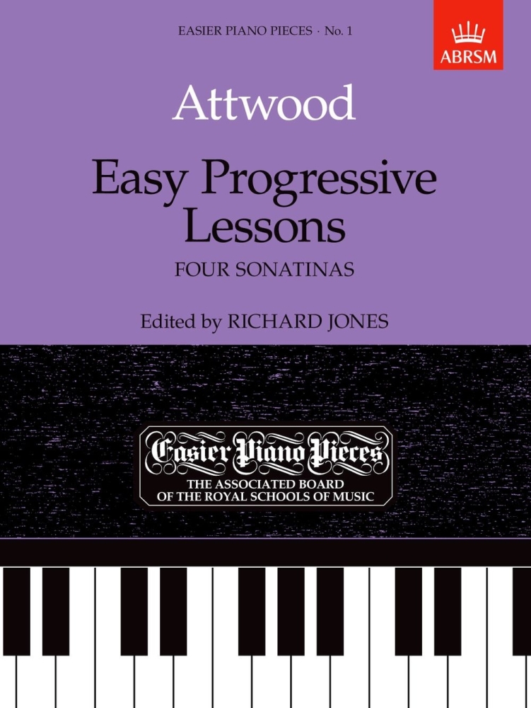 Easy Progressive Lessons - Four Sonatinas - Book Only