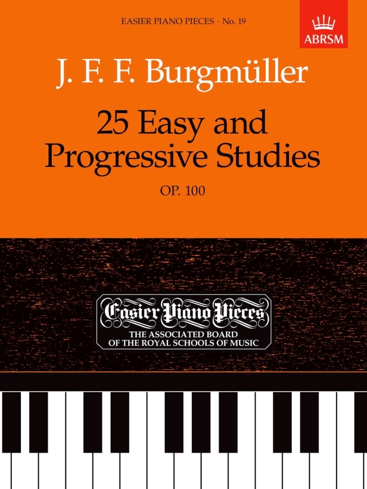 Burgmüller: 25 Easy and Progressive Studies Op.100 - Book Only