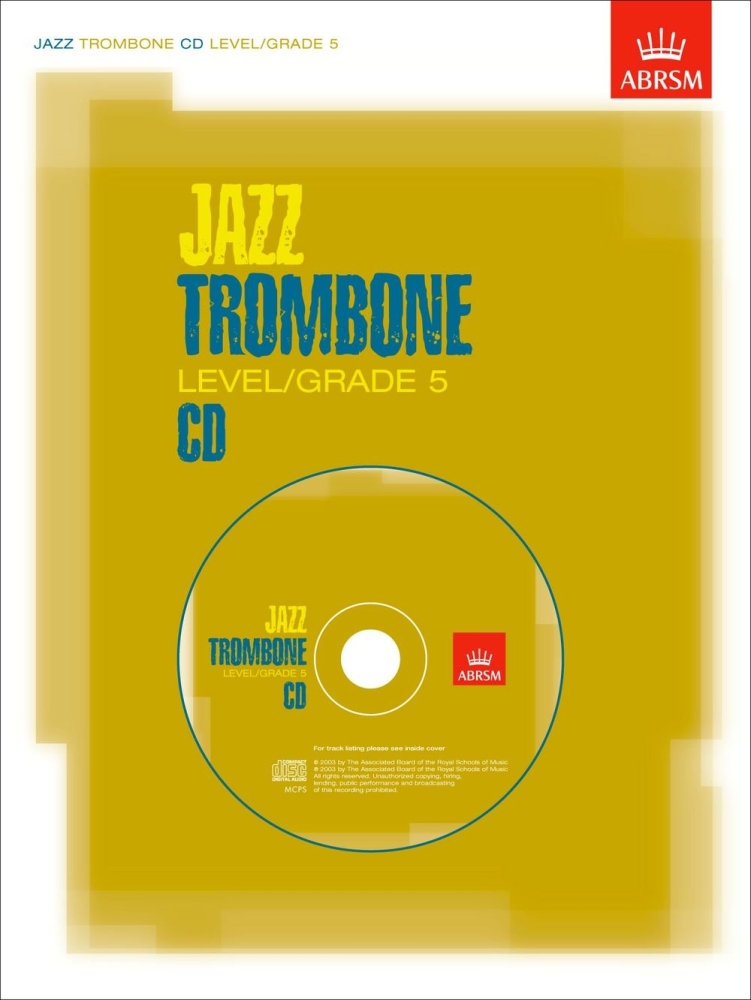 Jazz Trombone CD Level/Grade 5 - CD Only
